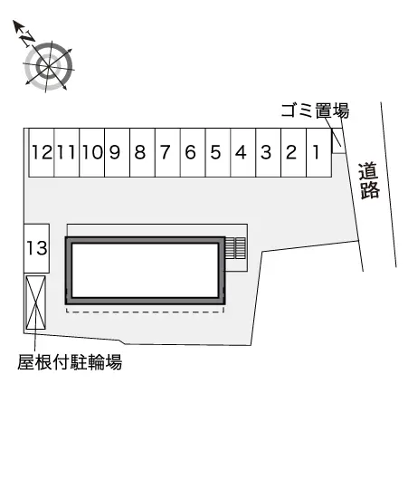 宜野湾市大謝名５丁目 月極駐車場